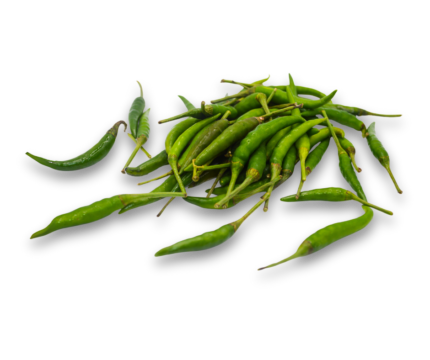 Green Chilli / Hariyo Khursani / Kacha Morich Frozen – 200g