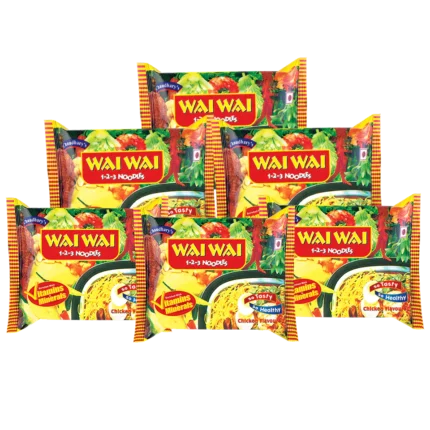 7 Pcs WaiWai Noodles_Chicken Flavor Combo Offer
