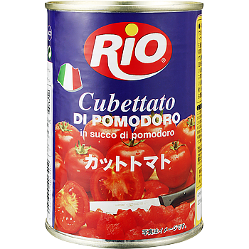 RIO Cubettato di Pomodoro in Succo di Pomodoro – 400g