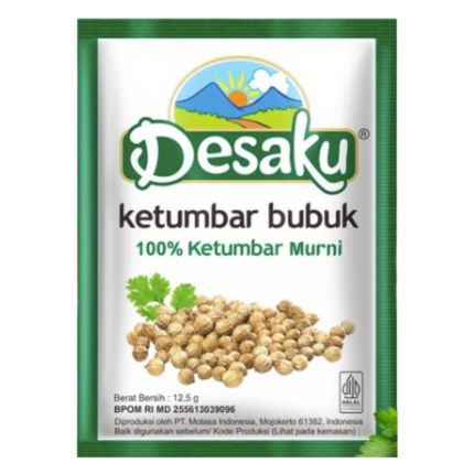 Desaku Ketumbar Bubuk – Ground Coriander (12.5g x 4 Sachets)