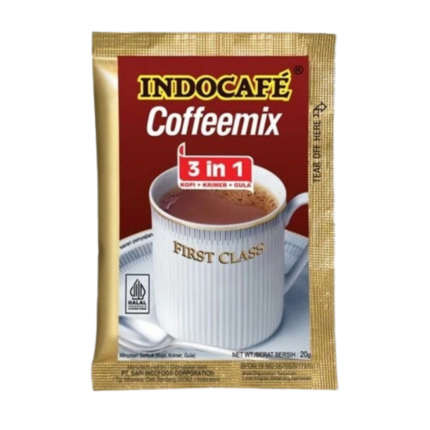 Indocafe Coffeemix 3-in-1 First Class – 20g x 10 Sachets