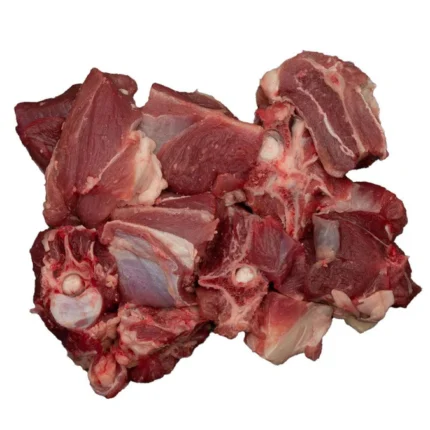 Lamb with Bone – Dry Cut – 1kg (Frozen)
