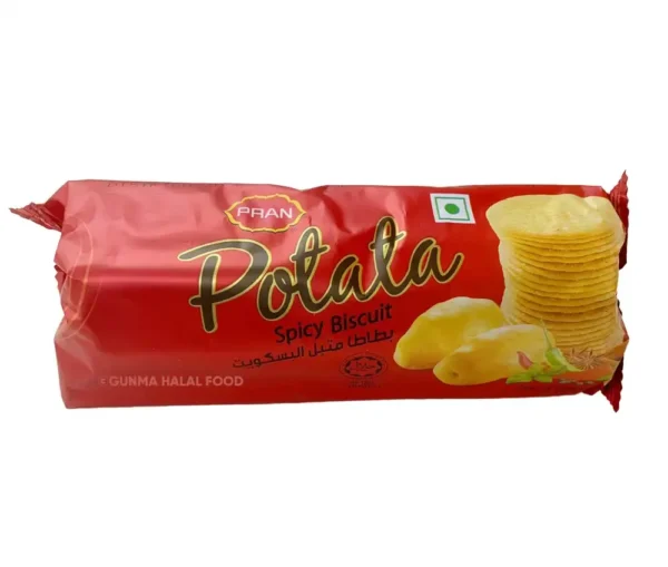 Pran Potata Spicy Biscuit – 100g - Image 1