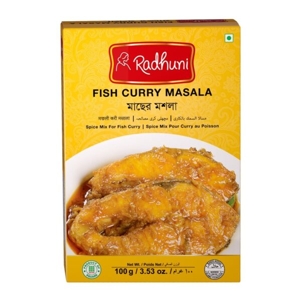 Fish Curry Masala 100g (Radhuni) - Image 1