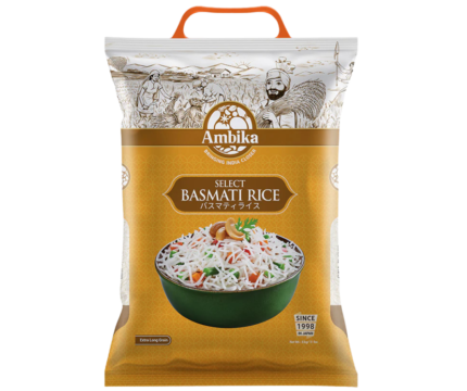 (Ambika) Select Basmati Rice – 5kg (India)