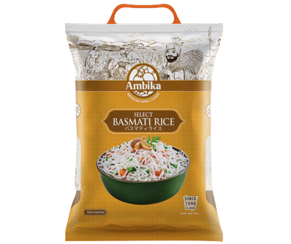 (Ambika) Select Basmati Rice – 5kg (India) - Image 1