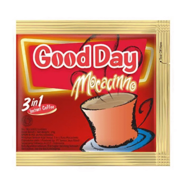 Good Day Mocacinno 3-in-1 Instant Coffee – 20g x 10 Sachets - Image 1