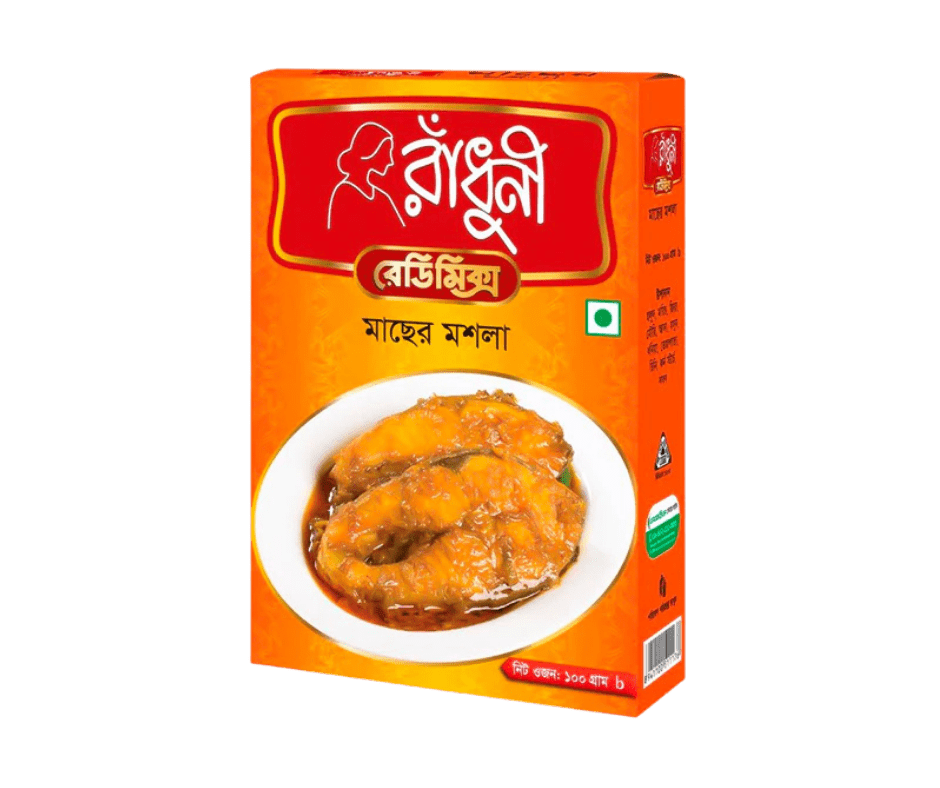 Radhuni Fish Masala 100g Radhuni Fish Curry Masala – 100g - Image 1