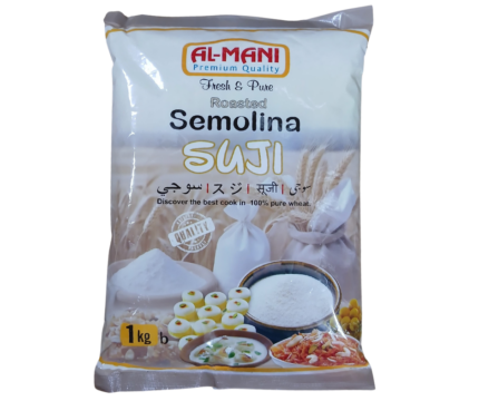 Al-Mani Roasted Semolina (Suji) – 1kg