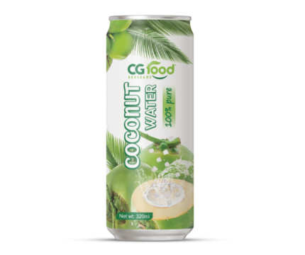 CG Food 100% Pure Coconut Water – 320ml