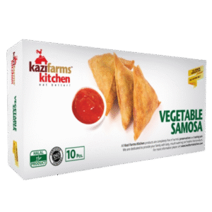 Kazifarms Kitchen Vegetable Samosa – 400g(10 pcs)