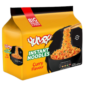 Yumzy Instant Noodles (Curry Flavor) – 5 x 60g