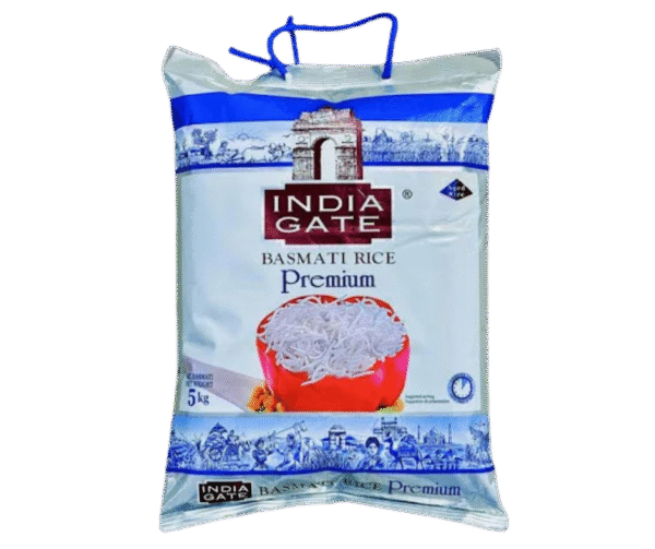 India Gate Premium Basmati Rice – 5kg - Image 1