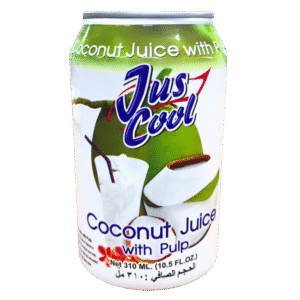 Jus Cool Coconut Juice with Pulp / ジャスクール ココナッツジュース（果肉入り）– 310ml