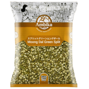 Ambika Moong Dal Green Split /  アンビカ ムング豆グリーンスプリット – 1kg