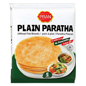 Pran Plain Paratha / प्लेन पराठा / প্লেইন পরোটা / プレーンパラタ – 400g (5pcs)