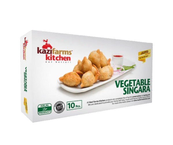 Kazifarms Kitchen Vegetable Singara – 300g - Image 1