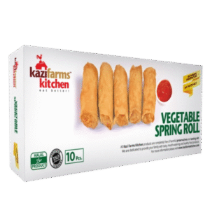 Kazifarms Kitchen Vegetable Spring Rolls  – 400g (20pcs)