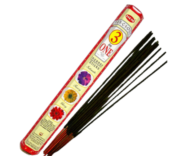 (HEM) Indian Incense (3 in 1 Mix) - Image 1