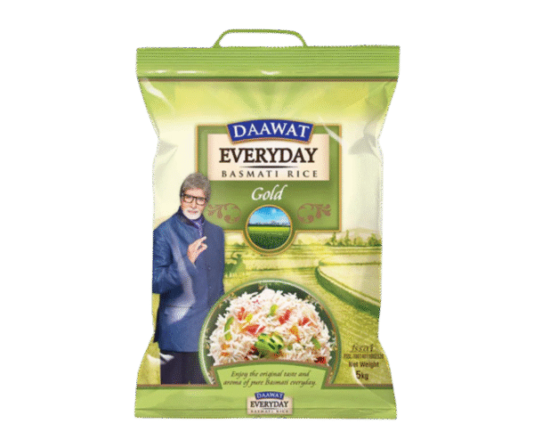 (Daawat) Basmati Rice Everyday Gold – 5kg - Image 1