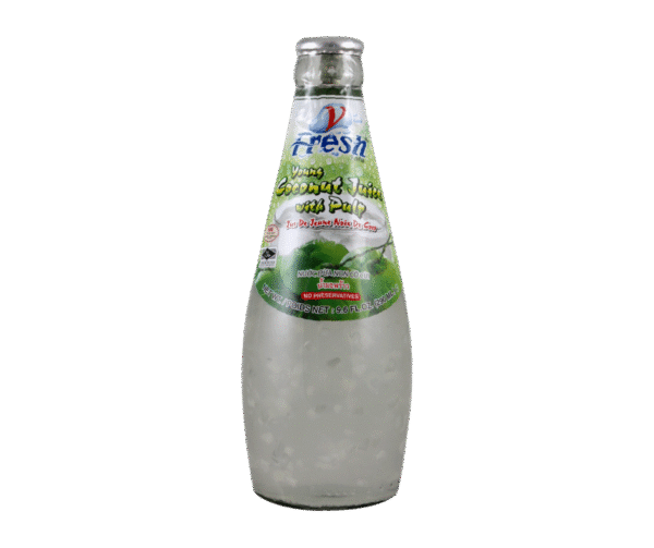 V-Fresh Young Coconut Juice With Pulp – 290ml - Image 1