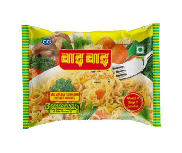 Wai Wai Noodles Vegetable Flavor – 60g - Image 1