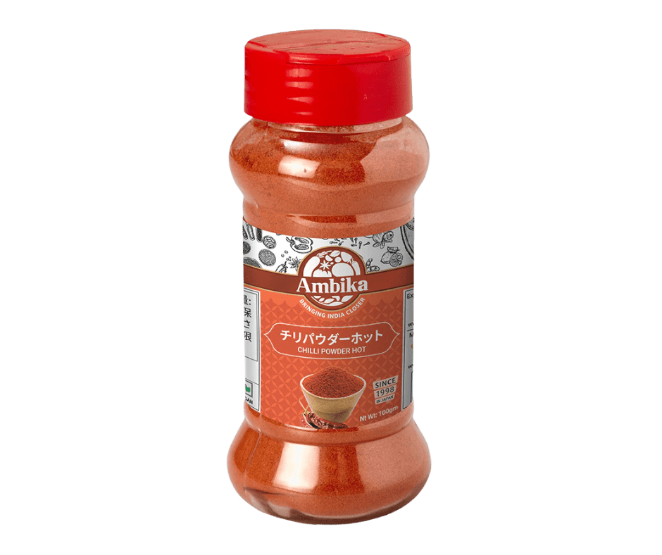 Chilli Powder Hot 100g Ambika Chilli Powder Hot – 100g - Image 1