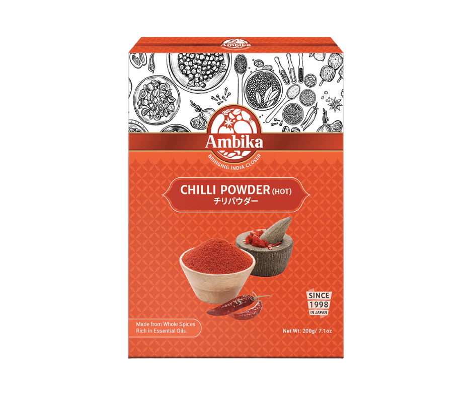 Chilli Powder Hot 200g Ambika Chilli Powder Hot – 200g - Image 1