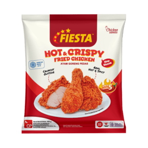 Fiesta Hot & Crispy Fried Chicken Ayam Goreng Pedas – 400g (Spicy Level 5)