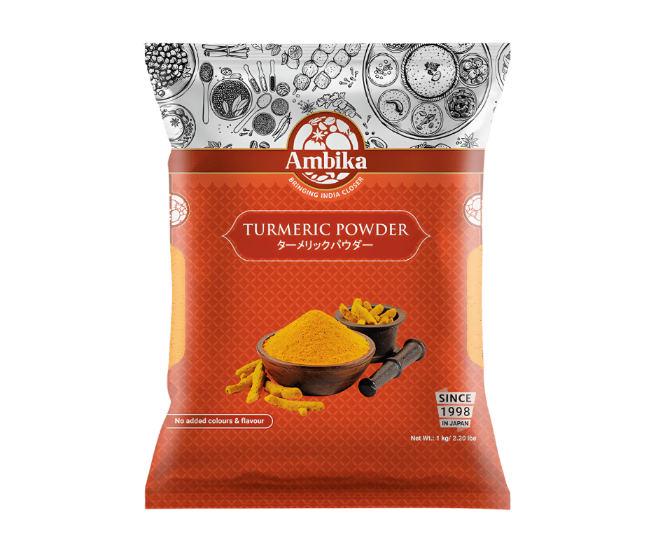 Turmeric Powder 1kg Ambika Turmeric Powder – 1kg - Image 1