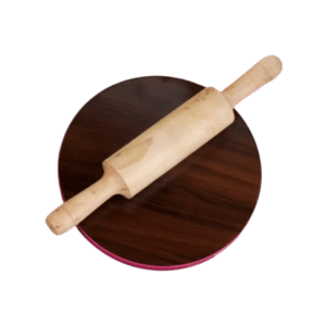 Wooden Roti Maker (Chakla Belan Set) – 9 Inch