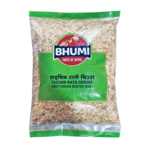 Bhumi Taichin Chiura (Rato) Rice Flake – 500g