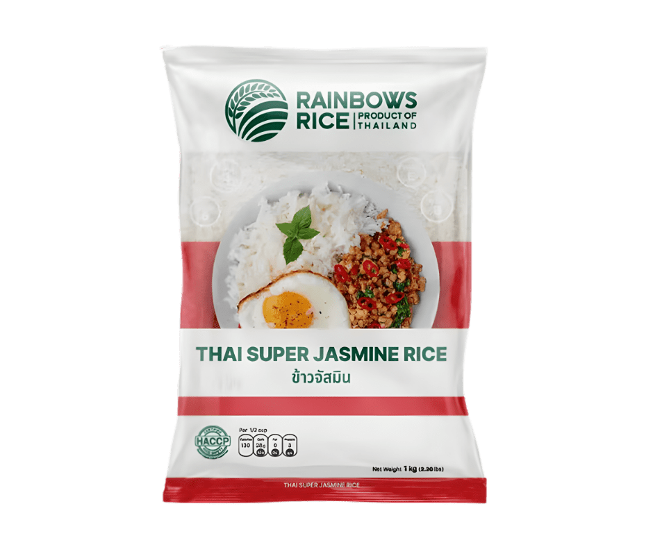 Rainbows Rice Thai Super Jasmine Rice 5kg Rainbows Rice Thai Super Jasmine Rice – 5kg - Image 1
