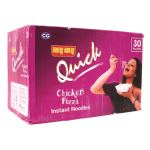 Wai Wai Quick Chicken Pizza Instant Noodles – 70g x 30 (Box)