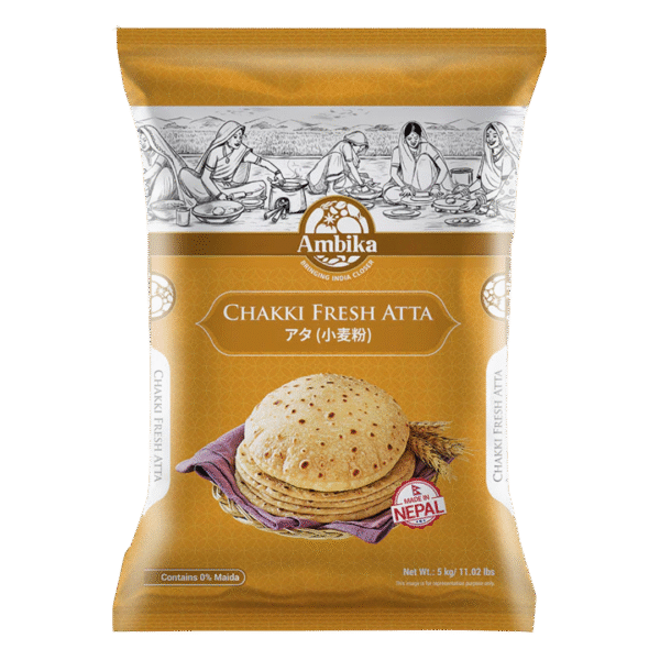 Ambika Chakki Atta – 5 KG - Image 1
