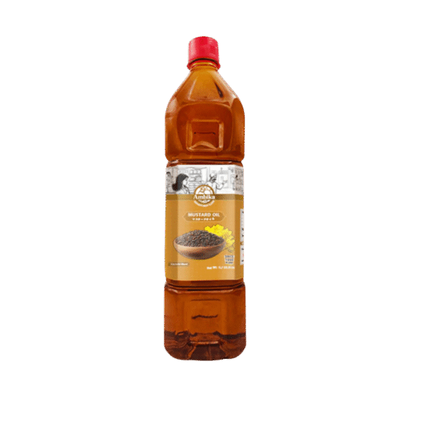 Ambika's Mustard Oil/Toriko Tel_1Ltr - Image 1