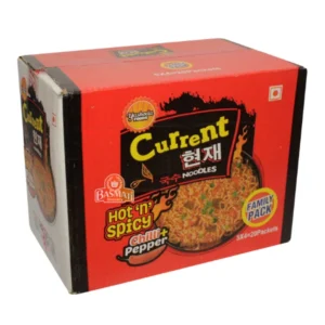 Current Noodles – Hot & Spicy (1 Box – 20 Packs)